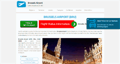 Desktop Screenshot of airport-brussels.com